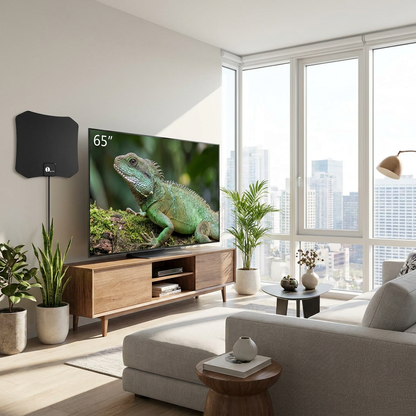 Indoor HDTV Satellite Antenna – Clear and Powerful Reception