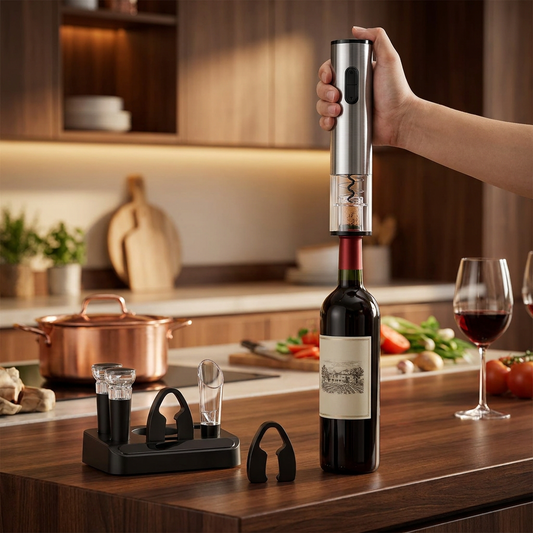 Rechargeable Electric Wine Bottle Opener