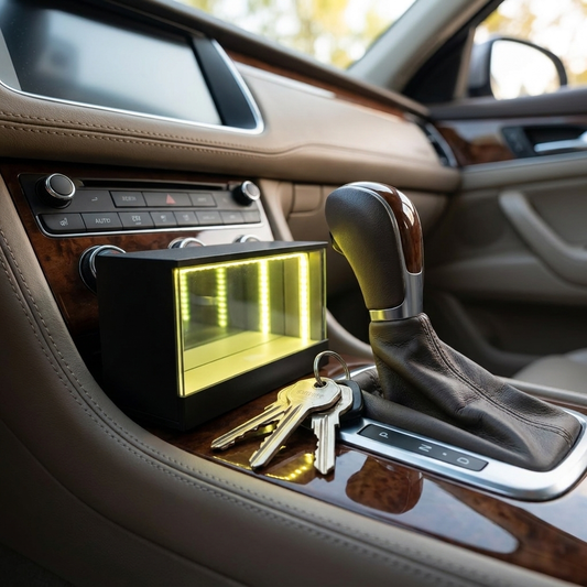 Infinity LED 3D Printed Car Key Holder