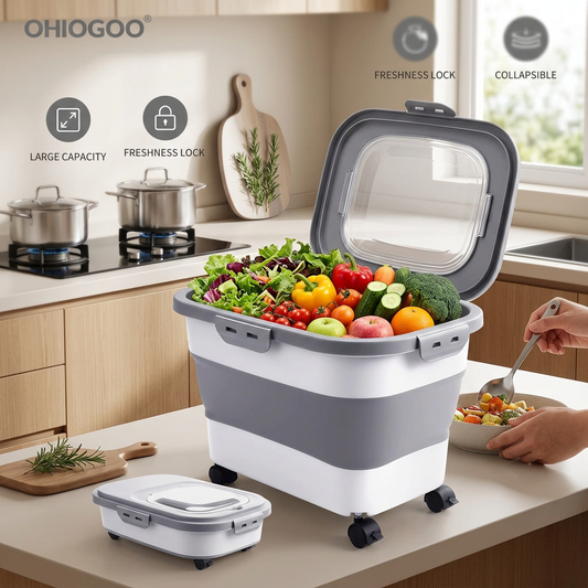 Foldable Large Capacity Food Storage