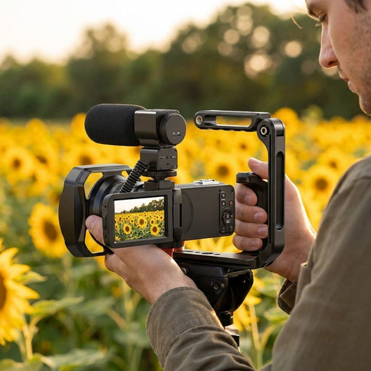4K Video Camera Camcorder YouTube Vlogging WiFi 48MP Camera