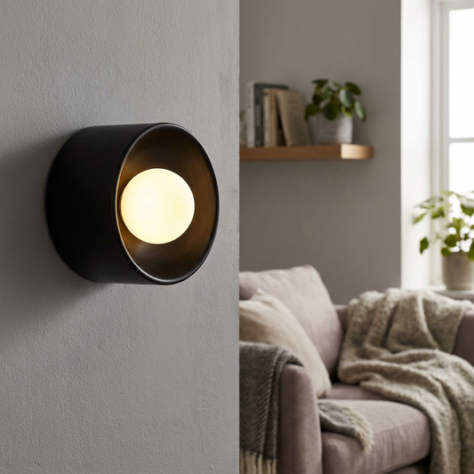 Nordic Modern Black Wall Lamp