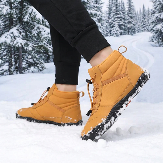 Waterproof & Snowproof Winter Barefoot Shoes with Cosy Fleece
