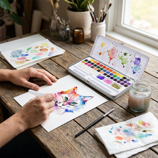 Watercolor Paint Set